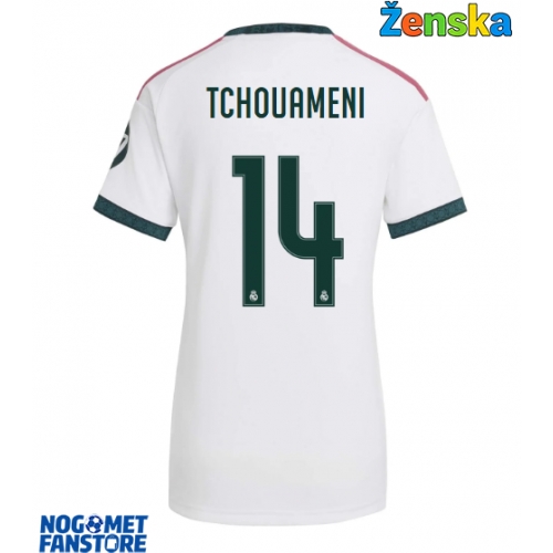 Real Madrid Aurelien Tchouameni #14 Domaci Dres za Ženska 2026-27 Kratak Rukav